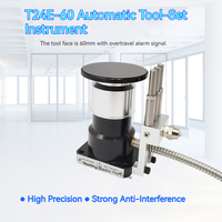 Système de réglage d'outils CNC T24E-60 pour axe Z, capteur de réglage d'outils de 60 mm de diamètre, préréglage pour fraiseuse, tour, centres d'usinage