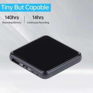 Grabadora de Voz Digital Mini de Larga Duración, Formato WAV, Conectividad USB para Reuniones de Negocios, Reducción de Ruido, Dispositivo de Escucha - Product Image 2