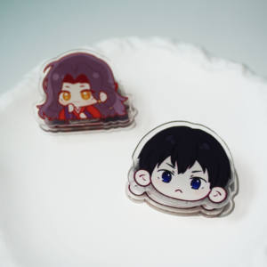 Clip mémo en acrylique Kawaii, adorable et de haute qualité, en plastique, multifonctionnel, pour filles et étudiants, idéal pour les feuilles de <span class=keywords><strong>test</strong></span>. - Product Image 2