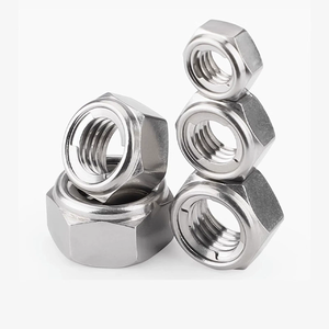 Thép không gỉ tất cả các kim loại chèn locknut DIN 980 <span class=keywords><strong>M</strong></span> loại M24 khóa Nuts Carbon thép tự khóa chống nới lỏng các loại hạt 304 316 - Product Image 1