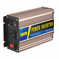 Inversor de onda senoidal 300w, inversor de onda senoidal pura de 12v 24 volts para 220 carro, casa, caminhão, bateria, conversor de alta potência
