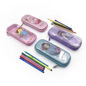 Kawaii Pencil Case Girls Pencil Box Large Capacity Stationery