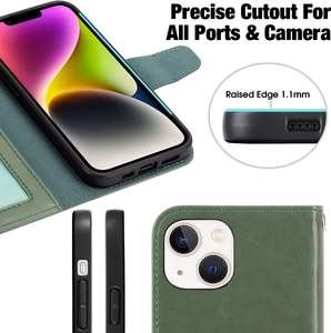 <span class=keywords><strong>2023</strong></span> para Iphone 15 14 13 12 11 pro Max Funda <span class=keywords><strong>de</strong></span> cuero con tapa Funda para teléfono móvil Funda magnética para teléfono con tarjeta a prueba <span class=keywords><strong>de</strong></span> golpes - Product Image 3