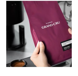 Sachet Doypack Personnalisable Violet en BOPP Stratifié Qualité Alimentaire pour Café avec Valve Thermoscellable - Product Image 6