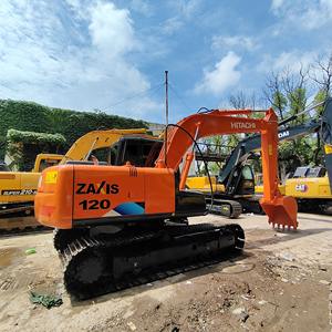 Excavadora de cadenas de segunda mano ZX120 de 12 toneladas, bajo precio, marca Hitachi, excavadora japonesa original en buen estado. - Product Image 1