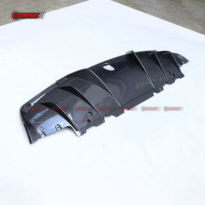 For Ferrari 296 GTB Rear Diffuser OEM Style Dry Carbon Fiber Front <b>Bumper</b> Lip Auto <b>Car</b> Body Parts - Product Image 6