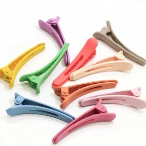 Clip a Coccodrillo in Plastica Colorata Mista, Fermagli Vuoti per Capelli, Accessori per Capelli per Bambine e Ragazze - Product Image 1