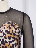 Costume de danse tango pour filles de 6 à 16 ans, robes de danse latine à franges pour spectacle et compétition de danse latine