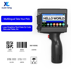 เครื่องพิมพ์อิงค์เจ็ทแบบพกพาขนาดเล็กสำหรับการพิมพ์รหัสชุดแบบเร็ว แห้งไว ใช้กับการพิมพ์วันที่หมดอายุบนไข่ หมาย<span class=keywords><strong>เลข</strong></span> วันที่ พิมพ์บนบรรจุภัณฑ์แบบยืดหยุ่นได้ รุ่น TIJ ใหม่ - Product Image 1