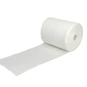 Industrial Wiping Paper Clean Room Blue And White Non-woven Clean Oil Absorbent Clean Cloth Large Roll Dust Removal Paper