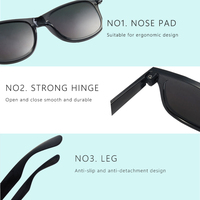 Lunettes de soleil carrées classiques pour enfants 2026, protection UV400 colorée, monture intégrale en PC, légères, petite monture, couleurs unies, cadeaux personnalisés