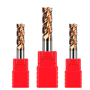 HRC55 Carbide <strong>End</strong> <strong>Mill</strong> 1 2 4 5 6 8 10mm 4 Flutes <strong>End</strong> Milling Cutter Alloy Coating <strong>Tungsten</strong> Steel <strong>End</strong> <strong>Mill</strong> with TiAlN Coated - Product Image 1