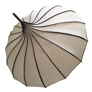 White Paper Parasol Umbrella Wedding Centerpiece Sunshade Umbrella Factory Price Pagoda Umbrella