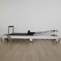 Machine de Pilates portable, pliable, durable et réglable en aluminium pour studio de Pilates et bien-être