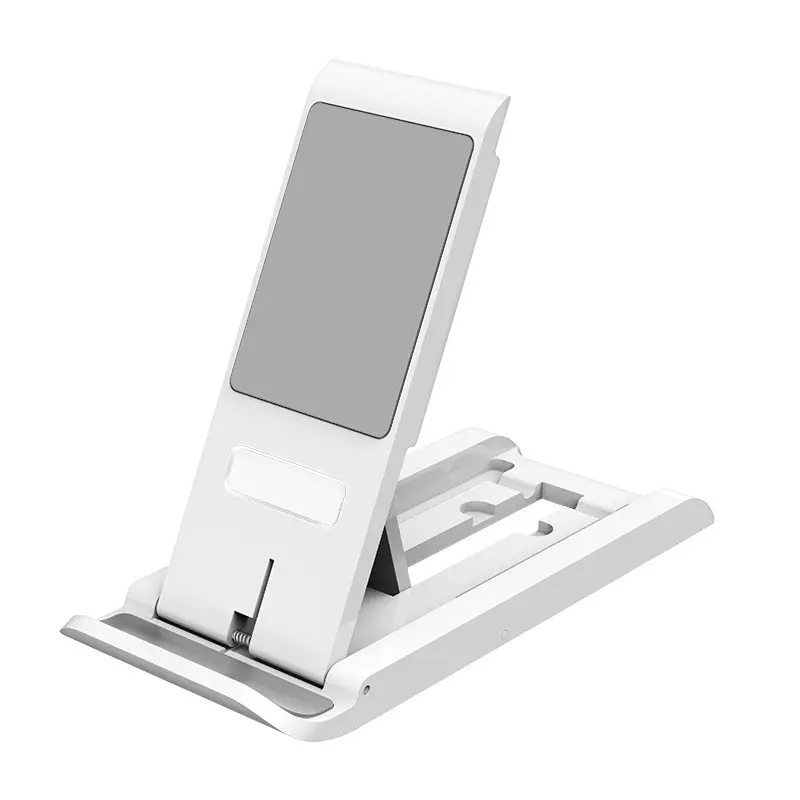 Kaymaz katlanır cep telefon standı taşınabilir ayarlanabilir cep telefon tutucu tablet masaüstü standı 6.5 inç telefonlar için max