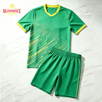 Uniforme de football d'équipe personnalisable, 2 pièces, rouge et blanc, maillot de football imprimé par sublimation, col en V, vêtements de sport à séchage rapide pour adultes et jeunes