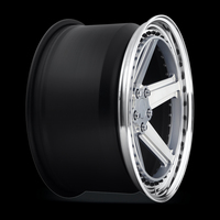 Jantes forgées chromées haut de gamme 3 pièces cinq étoiles pour voitures particulières 18 à 22 pouces 5x112 5x120 Roues universelles pour véhicules