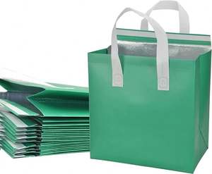 Bolsa Térmica Personalizada con Logotipo, Aislada, de Tela No Tejida, Ecológica, Reutilizable, para Llevar Comida - Product Image 2