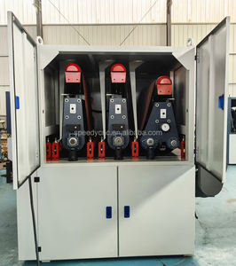 Automatische drie-kopige schuurmachine voor multiplex, MDF en hout, hoge precisie CNC 3-kopige bandkalibrerende schuurmachine voor hout - Product Image 6