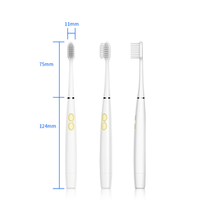 <span class=keywords><strong>Brosse</strong></span> <span class=keywords><strong>à</strong></span> dents électrique <span class=keywords><strong>vibrante</strong></span> rose blanc vert jaune premium soin des gencives avec charge de batterie inférieure amovible - Product Image 6