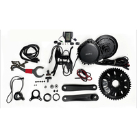 E Kit di conversione bici BBSHD 48/52V 1000W Kit motore Bafang incluso Display