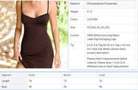 QINSI Nouvelle Robe d'été décontractée et sexy en maille douce pour femme, Nuisette, Chemise de nuit, Lingerie féminine