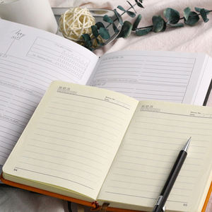 Set de Regalo de Cuaderno Personalizable con Logotipo, Cubierta de Cuero y Páginas Impresas <span class=keywords><strong>en</strong></span> Offset a Precios de <span class=keywords><strong>Mayoreo</strong></span> - Product Image 3