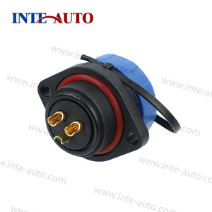 Conectores de Cable Circulares IP68, Conector de Cable <span class=keywords><strong>SP</strong></span> 13 17 21 Personalizado de 4 5 6 Pines, Conector de Brida de Cable Impermeable M19 de <span class=keywords><strong>2</strong></span> 3 4 5 Pines - Product Image 4