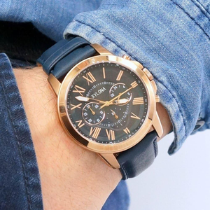 Montre habillée de haute qualité Montres-bracelets pour hommes Montres-bracelets en cuir Reloj à quartz originales avec boîte - Product Image 3