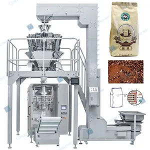 Factory supplier vertical automatic granules coffee beans packing machine