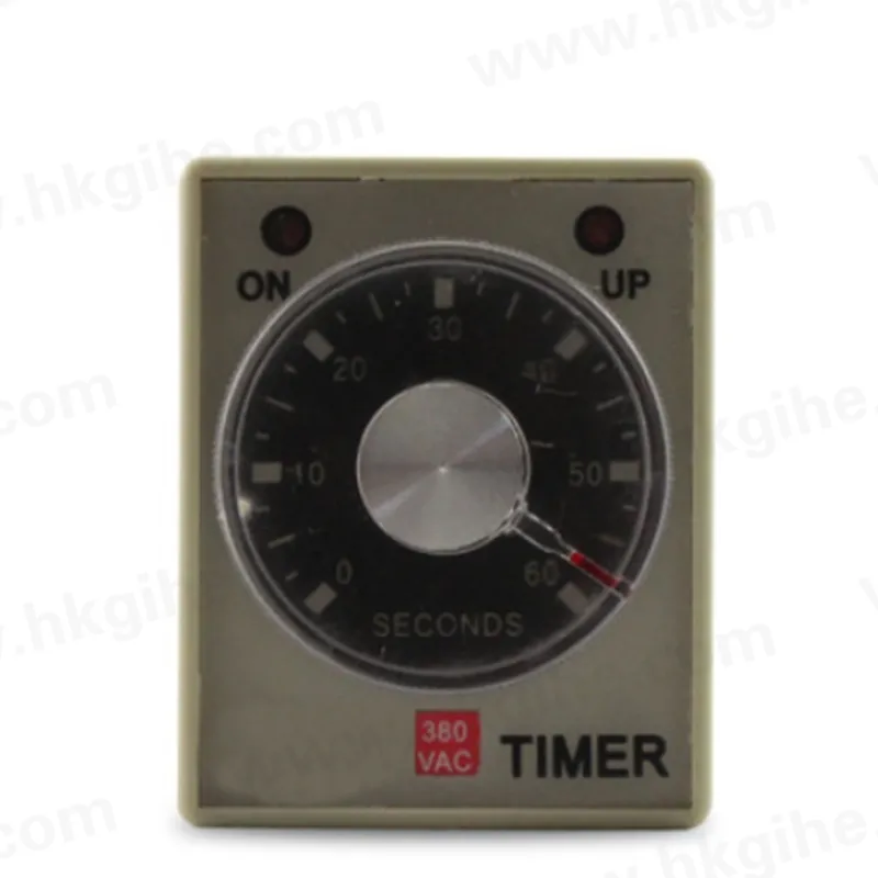 wholesale Time relay AH3-3 Accurate controller AC AC380V 220V DC DC24V power delay High quality