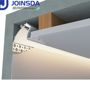 <span class=keywords><strong>Perfiles</strong></span> de Aluminio LED de Alta Calidad para Iluminación Empotrada en Paneles de Yeso, Canales LED para Pisos, Accesorios - Product Image 4