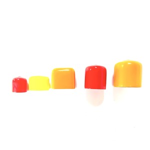 Manchon en plastique PVC, gaine isolante en caoutchouc souple colorée, capuchon en caoutchouc souple anti-poussière, embout de protection, protection en plastique - Product Image 4