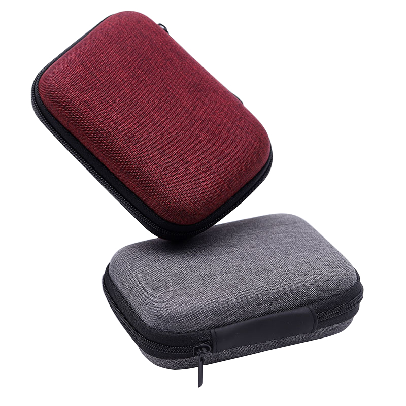 Оптовая продажа, чехол для наушников eva, сумка для наушников 2,5 дюйма, сумка для хранения мобильного жесткого диска, наушников, кабеля данных, сумка для хранения инструмента, Жесткий Чехол из ЭВА