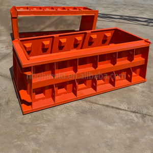 Dễ dàng demoulding bê xi măng lõm lồi khối bê tông khối khuôn, lồng vào nhau khối khuôn bảo vệ tường - Product Image 5