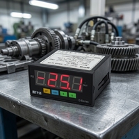 Tachymètre numérique industriel MYPIN FA8-6NN2B 6 chiffres, vitesse de rotation/fréquence, précision 0,1 % FS, RS232 Modbus-RTU, 90-260V AC/DC