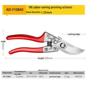 Kéo Cắt Bán Chạy Vườn Tỉa Cành Hoa Cây Tỉa Hoa Kéo Làm Vườn Cây Hoa Quả Hoa Xanh Để - Product Image 3