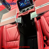 Nouveau siège arrière VIP en cuir et aluminium de luxe pour SUV avec réfrigérateur de voiture, couleur et taille personnalisables pour Cadillac pour Escalade