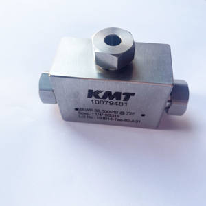 Ricambi Originali KMT per Taglio a Getto d'Acqua ad Alta Pressione 10079481 Gruppo a T per Macchina da Taglio a Getto d'Acqua HP SST 60K - Product Image 3