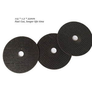 115 مللي متر الراتنج زاوية طحن عجلات 10 حزمة الفولاذ المقاوم للصدأ الألومينا طحن عجلة - Product Image 4