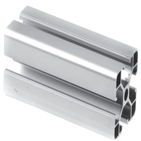 Haute qualité 4040 norme européenne anodisé profilé en aluminium extrudé industriel CNC traité Rack 40x40 aluminium