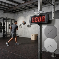 Compteur de balles médicinales GANXIN unisexe avec modes M/F séparés, contrôle par bouton filaire, pour entraînement en salle de sport intérieure