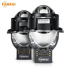 Faros Delanteros para Auto Fankai Y3 de Tres Lentes, Alta Potencia 75W, LED Láser Directo, Bi-xenón, Luz Alta y Baja, 50000H de Vida Útil, A6 A4 - Product Image 3