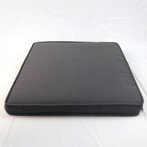 Cojín de silla de cojín de asiento de reciclaje de poliéster gris de lujo para uso en interiores y exteriores - Product Image 1