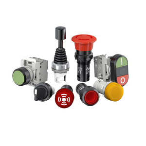 สวิตช์กดแบบมีไฟแสดงสถานะ A-BB C Series Compact Push Button Indicator CP IP66 ไฟ LED สีแดง ขั้วต่อแบบสกรู ของแท้ ควบคุมได้อย่างมั่นคง - Product Image 1