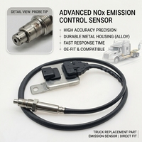 Sensor de NOx Premium 5WK97338A para Camiones Pesados y Autobuses, Emisiones de Escape, Convertidor Catalítico SCR Avanzado