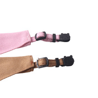 Britse herenstijl geruite kattenhalsband - Elegant pakontwerp voor katten en kittens, polyester accessoire voor alle seizoenen
