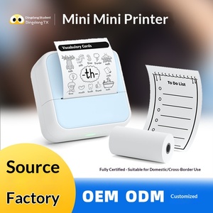 Máquina de Impresión de Notas Portátil, Mini, de Bolsillo, <span class=keywords><strong>para</strong></span> <span class=keywords><strong>Estudiantes</strong></span>, Impresora Térmica sin Tinta, Papel de 57x30mm, Superventas - Product Image 5