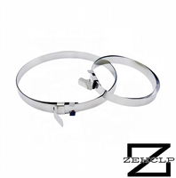Collier de serrage universel métrique pour ressort automobile en acier inoxydable 201 à tension constante pour soufflet de cardan et protection anti-poussière de direction