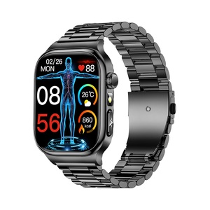 Reloj Inteligente AMOLED TK18 de 2.04 Pulgadas con ECG, Temperatura Corporal, Frecuencia Cardíaca, Oxígeno en Sangre, Monitor de Sueño, Resistente al Agua IP68, Reloj Deportivo de 650 mAh - Product Image 1